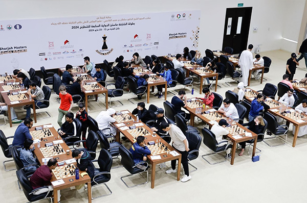 8th Sharjah International Chess Masters features 350 players